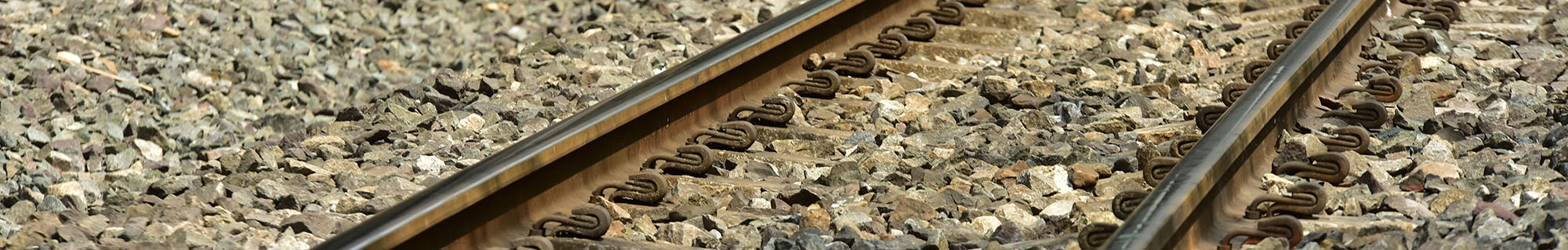 Train Tracks over Gravel